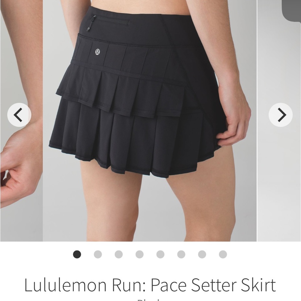 Lululemon Pace Setter Skirt Size 8